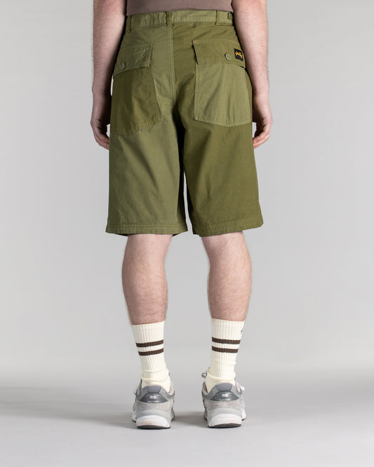 K Short (Olive Rs/Poplin Mix)