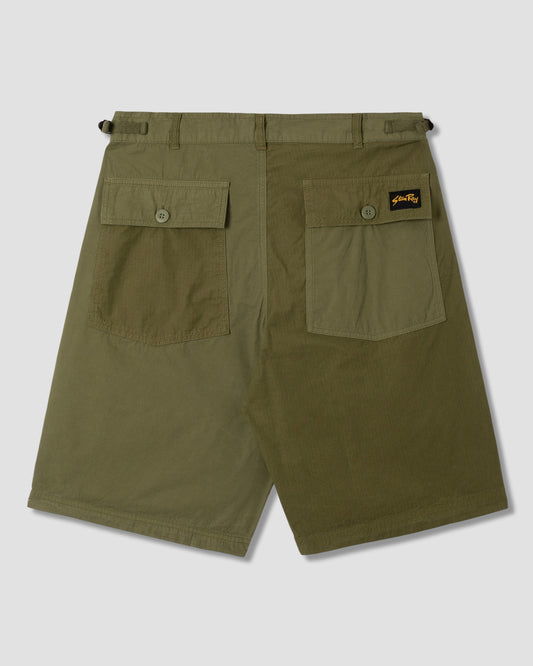 K Short (Olive Rs/Poplin Mix)