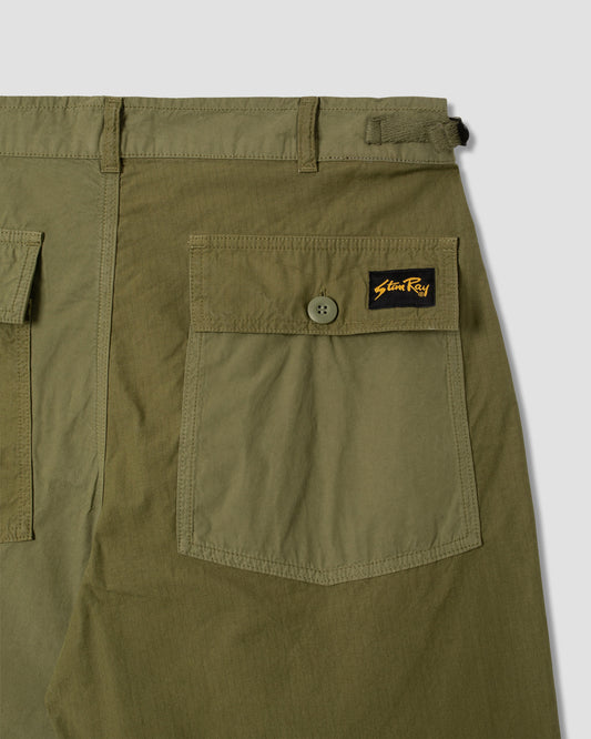 K Short (Olive Rs/Poplin Mix)