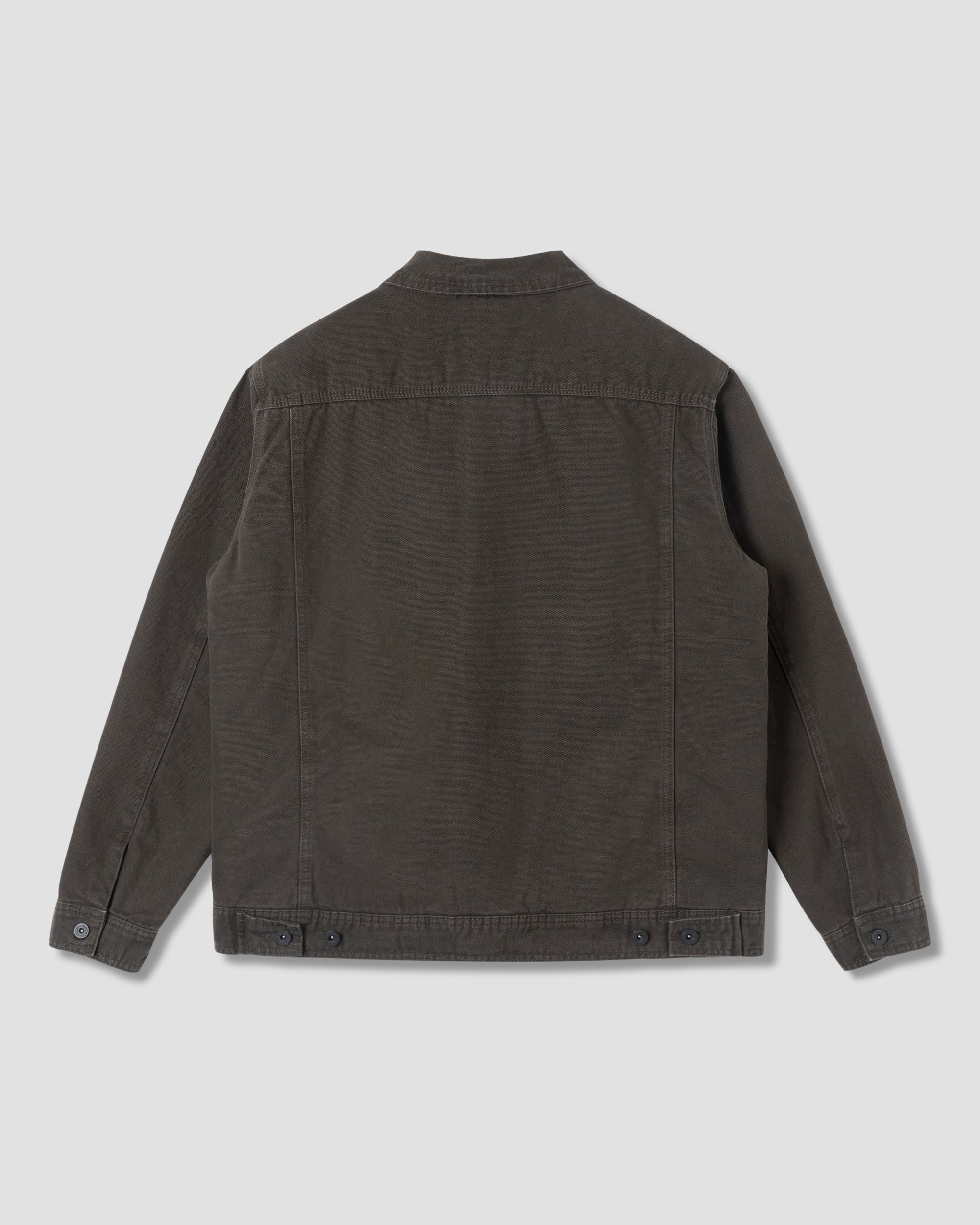 Lined Trucker Jacket (Charcoal Duck)