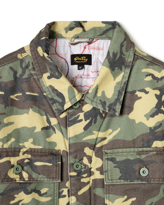 Lined Trucker Jacket (Woodland DPM Duck)