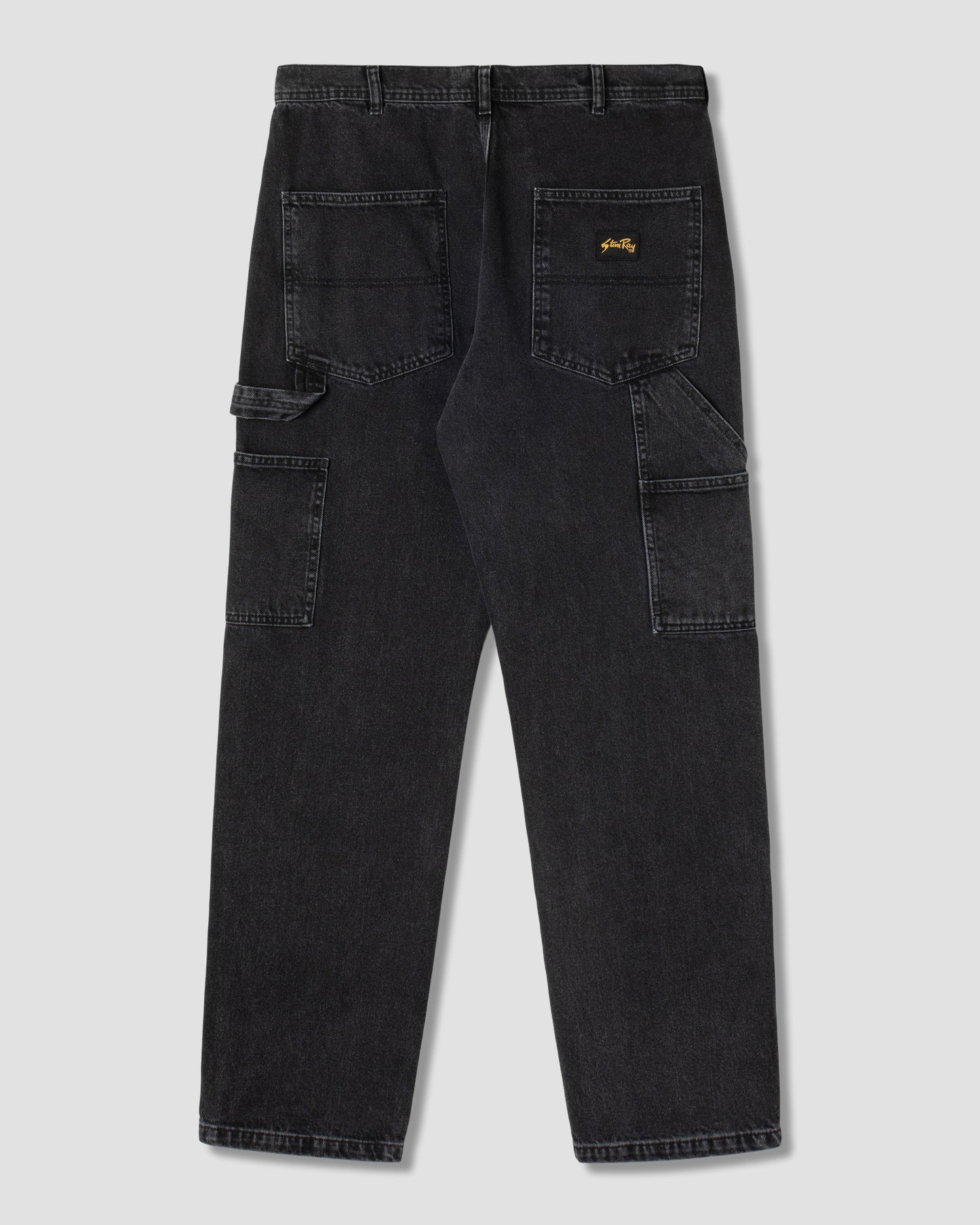 Pantalon de peintre OG (denim noir délavé)