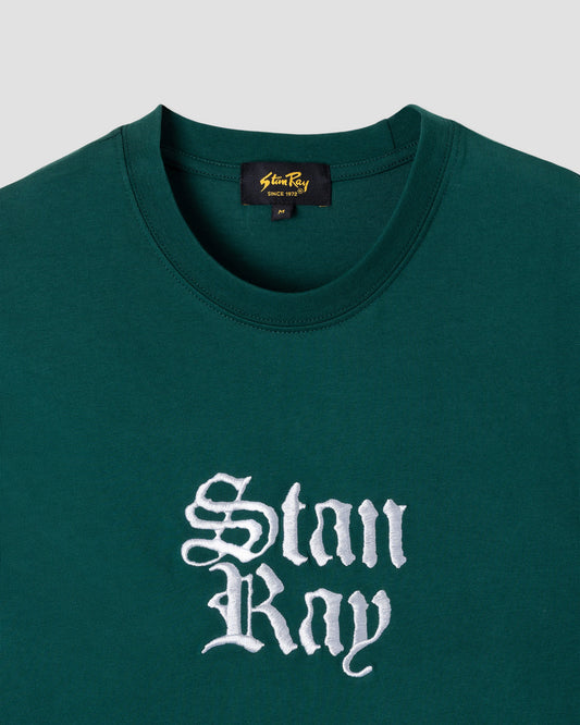 Olde Script Tee (Botanical Green)