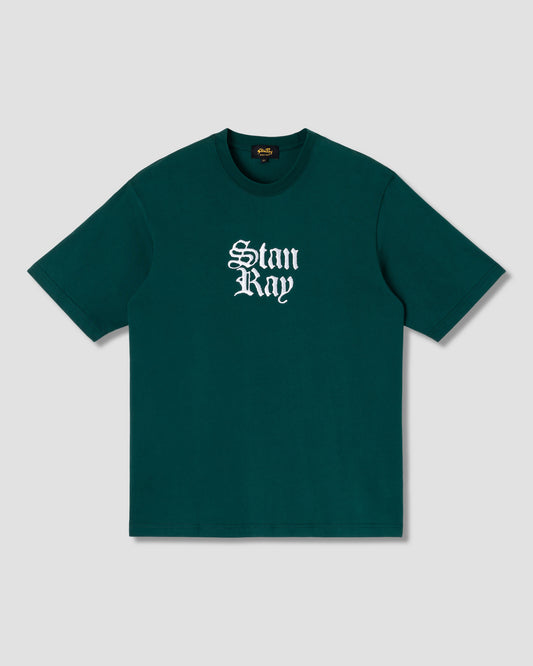 Olde Script Tee (Botanical Green)