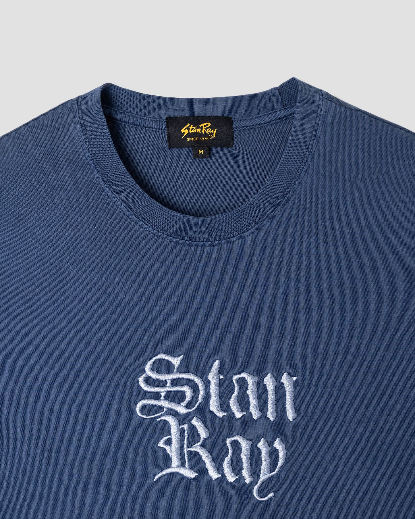Olde Script Tee (Washed Navy)