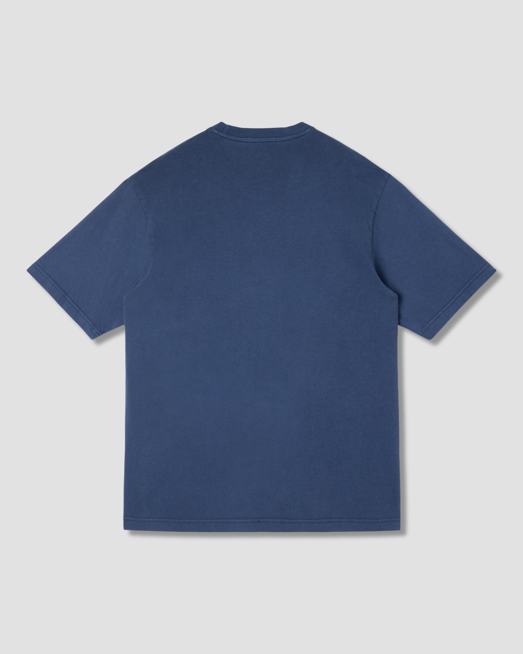 Olde Script Tee (Washed Navy)