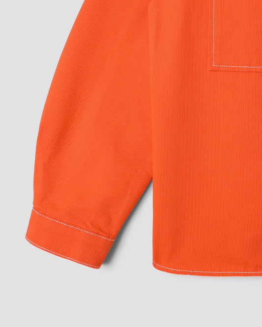 Painters Pop Over Shirt (Faded Red Bedford)