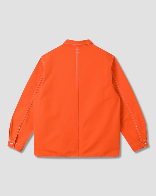 Painters Pop Over Shirt (Faded Red Bedford)