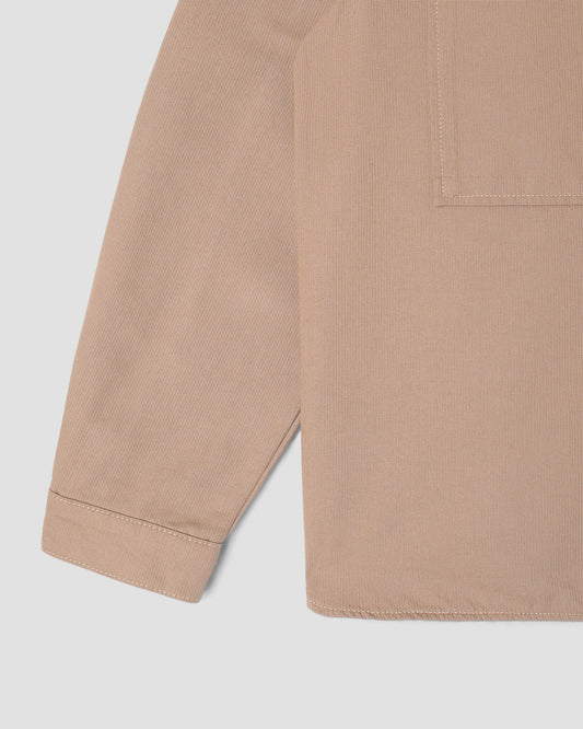 Painters Pop Over Shirt (Khaki Bedford)