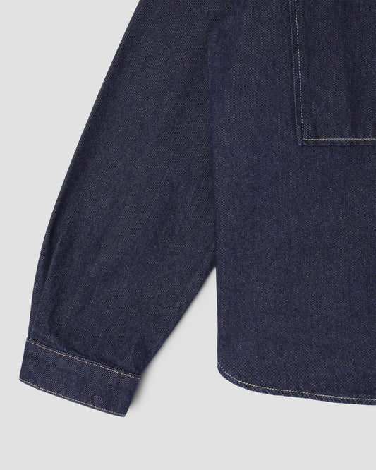 Painters Pop Over Shirt (Single Rinse Denim)