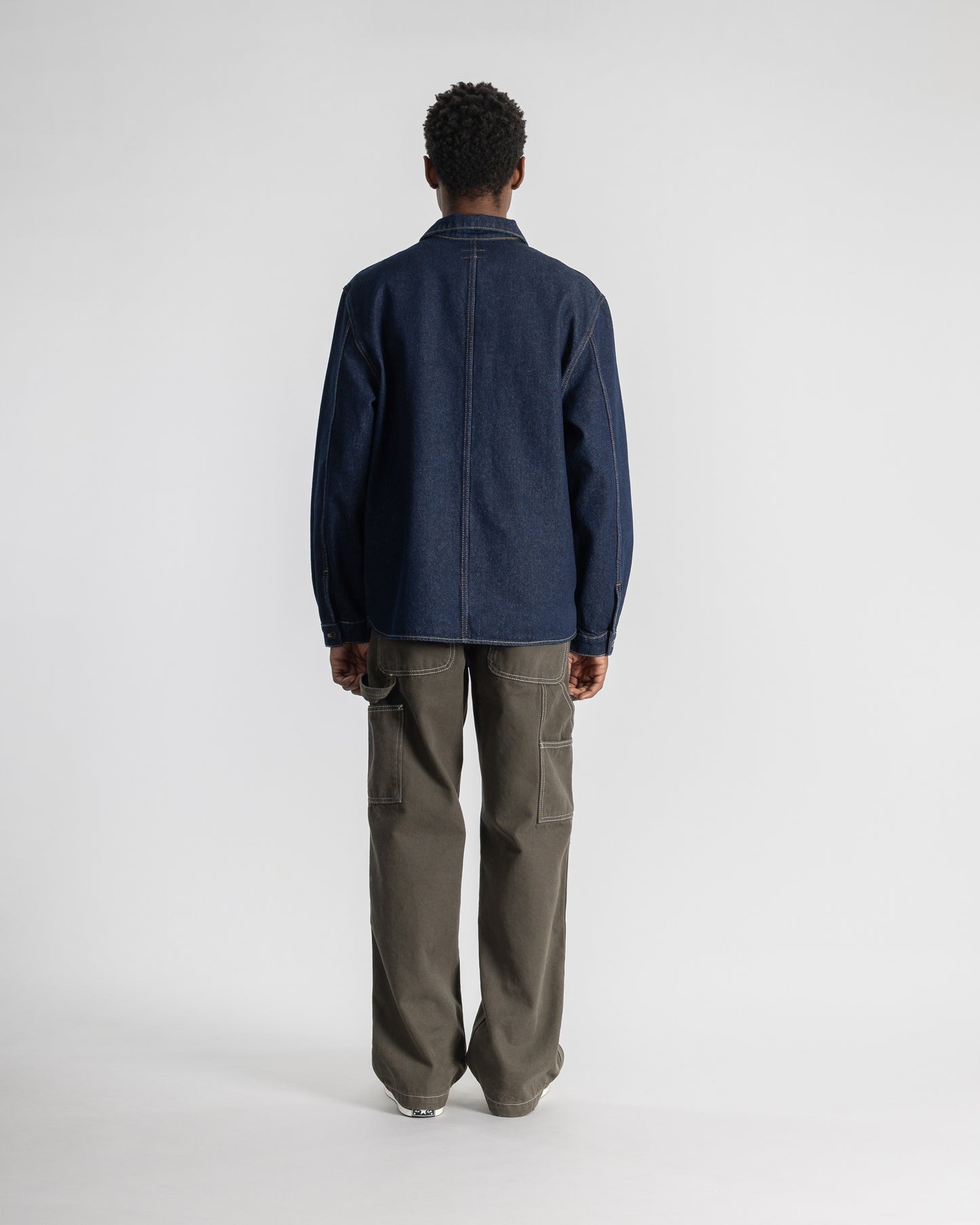 Painters Pop Over Shirt (Single Rinse Denim)