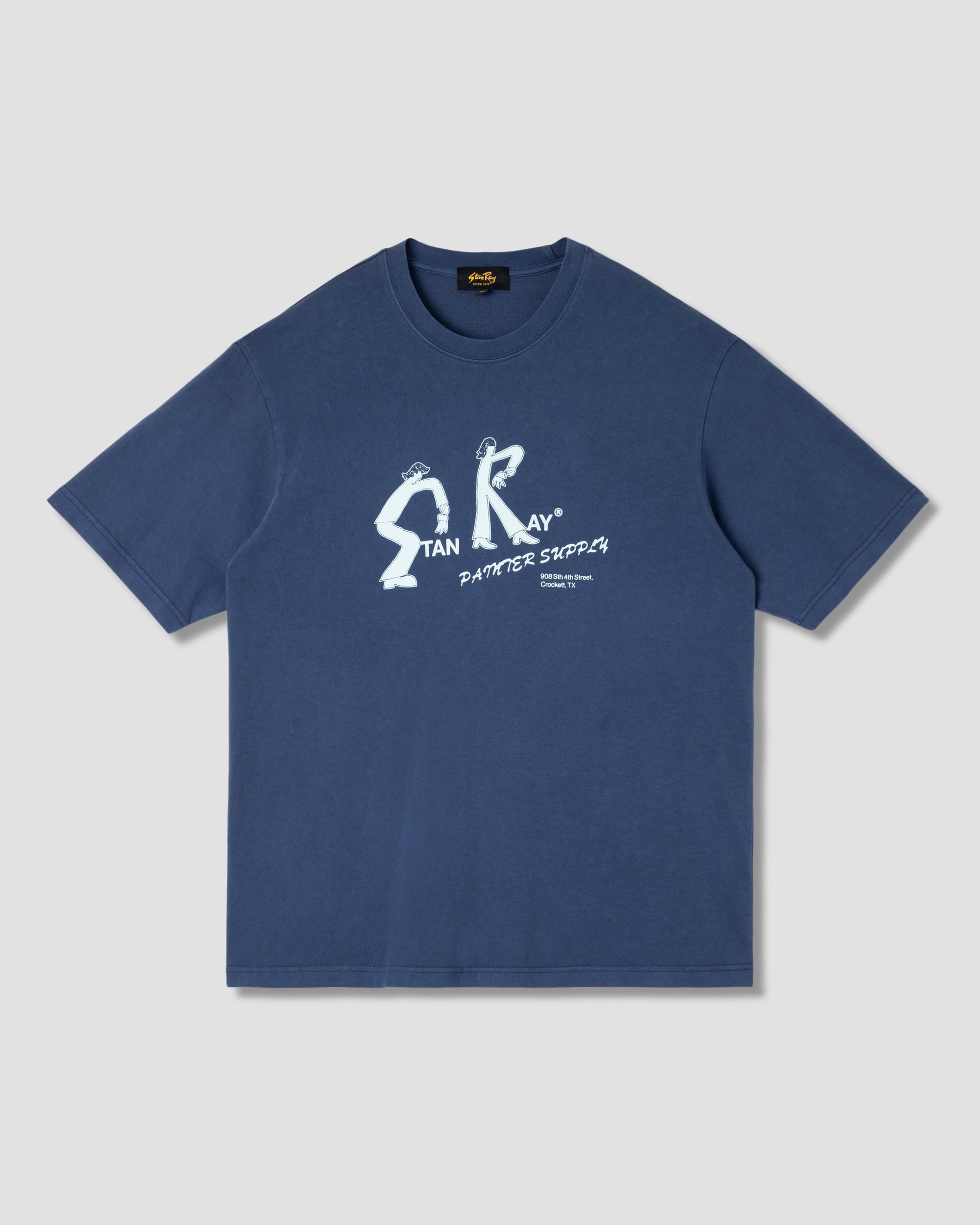 Painter Tee (Washed Navy)