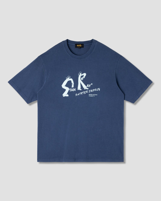 Painter Tee (Washed Navy)