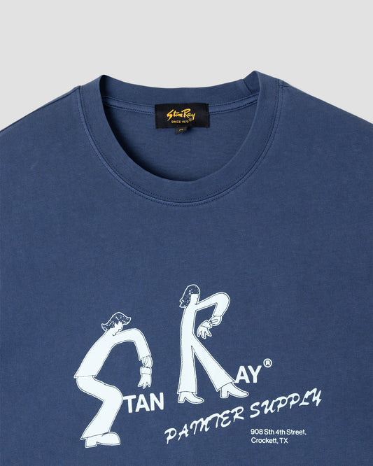 Painter Tee (Washed Navy)