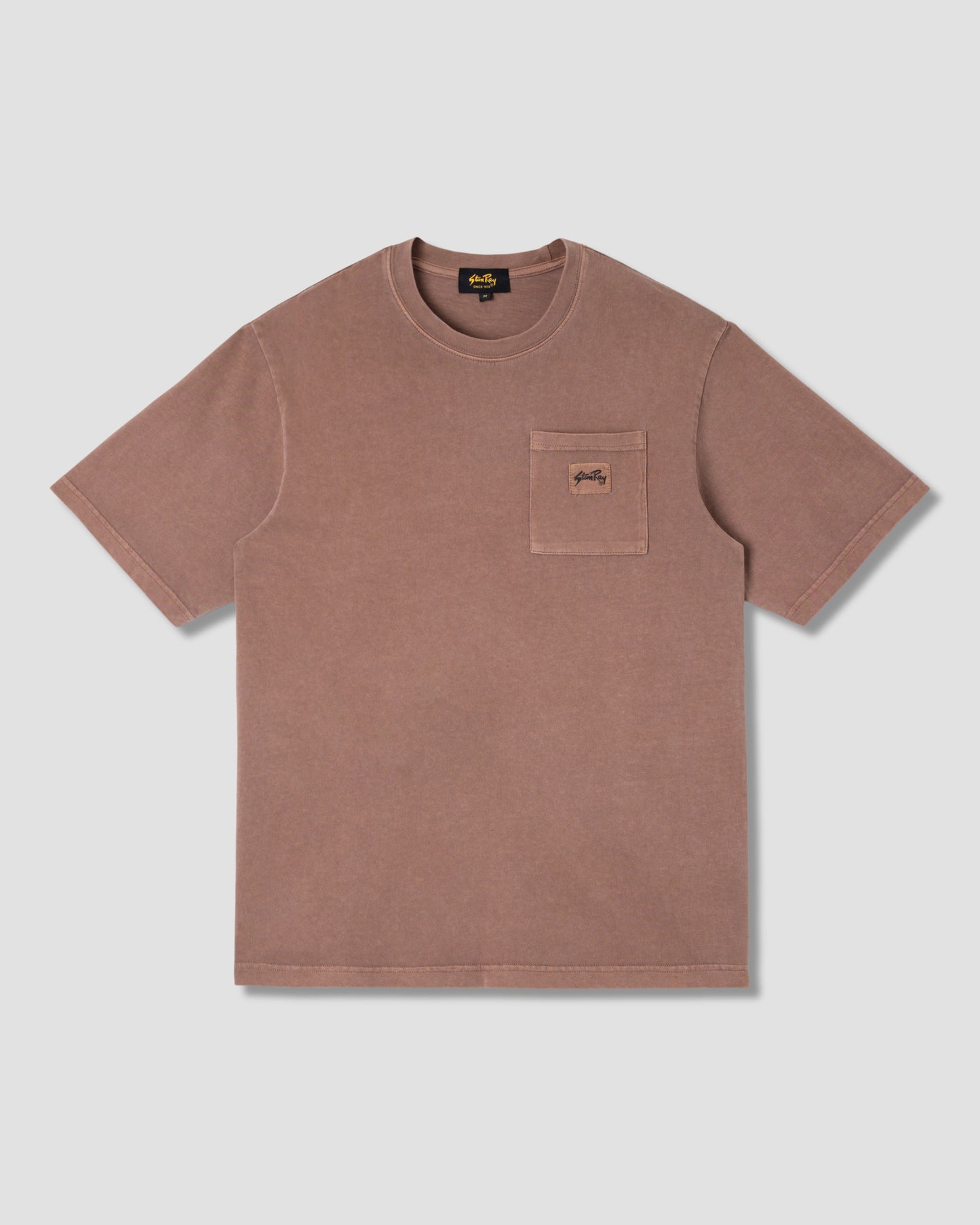 Patch Pocket Tee (Washed Acorn)