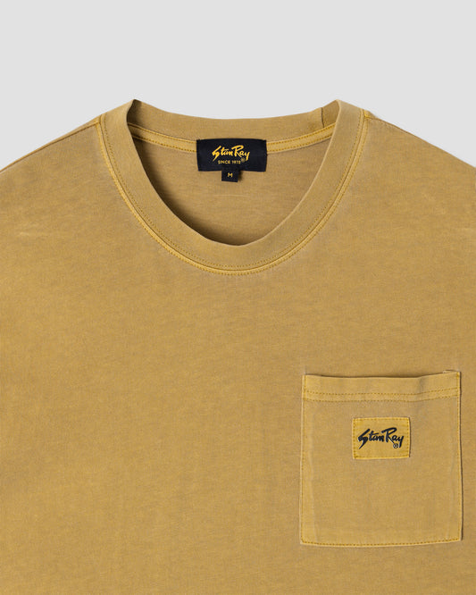 Patch Pocket Tee (Washed Olive)