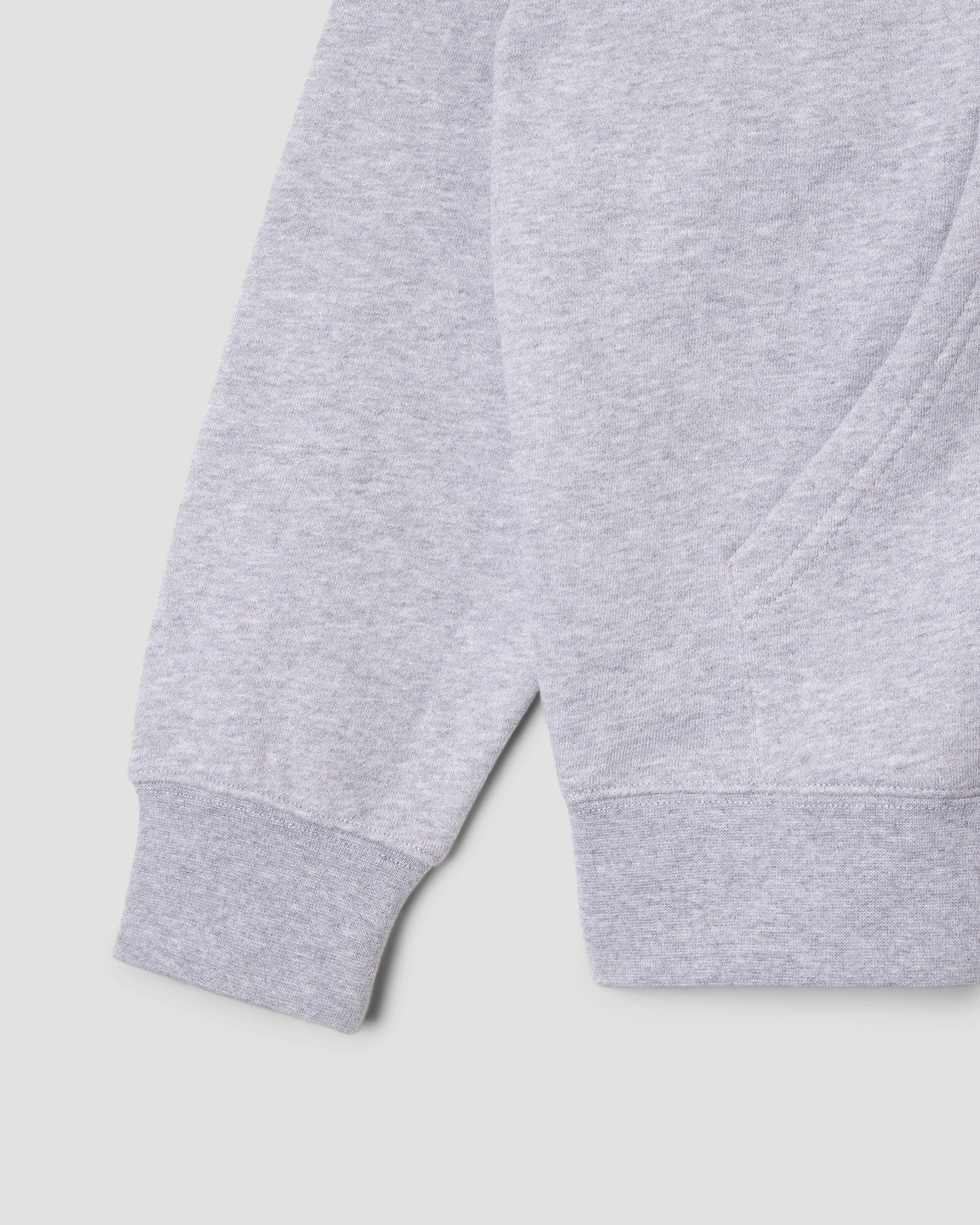 Patch Zip Hood (Grey Heather)