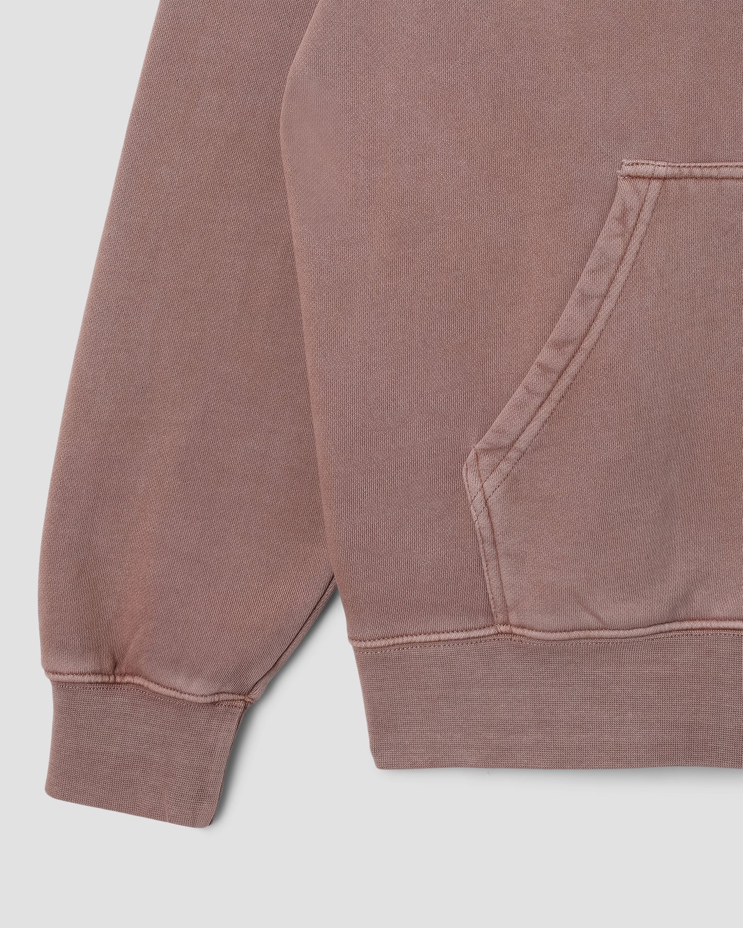 Patch Zip Hood (Washed Acorn)