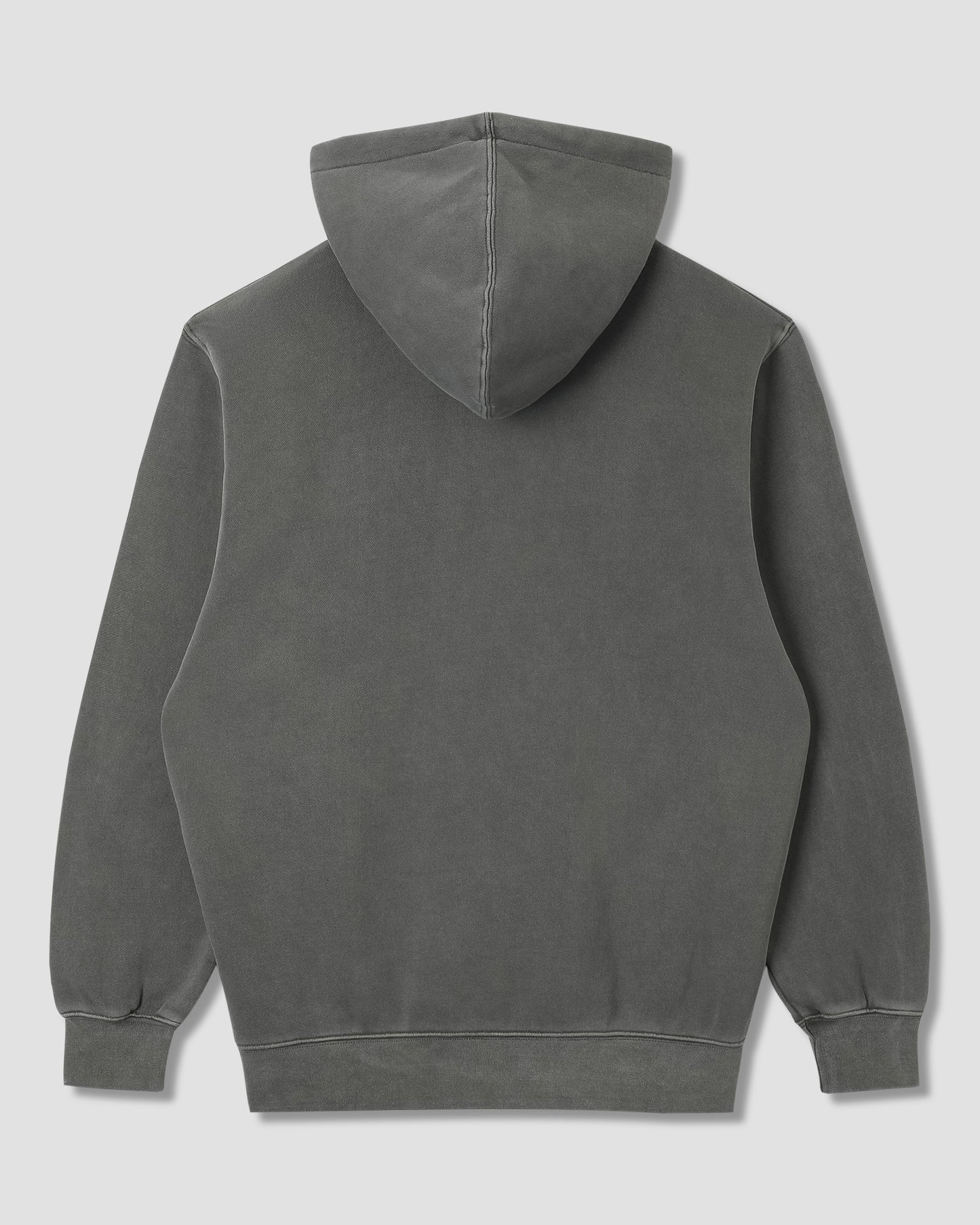 Patch Zip Hood (Washed Black)