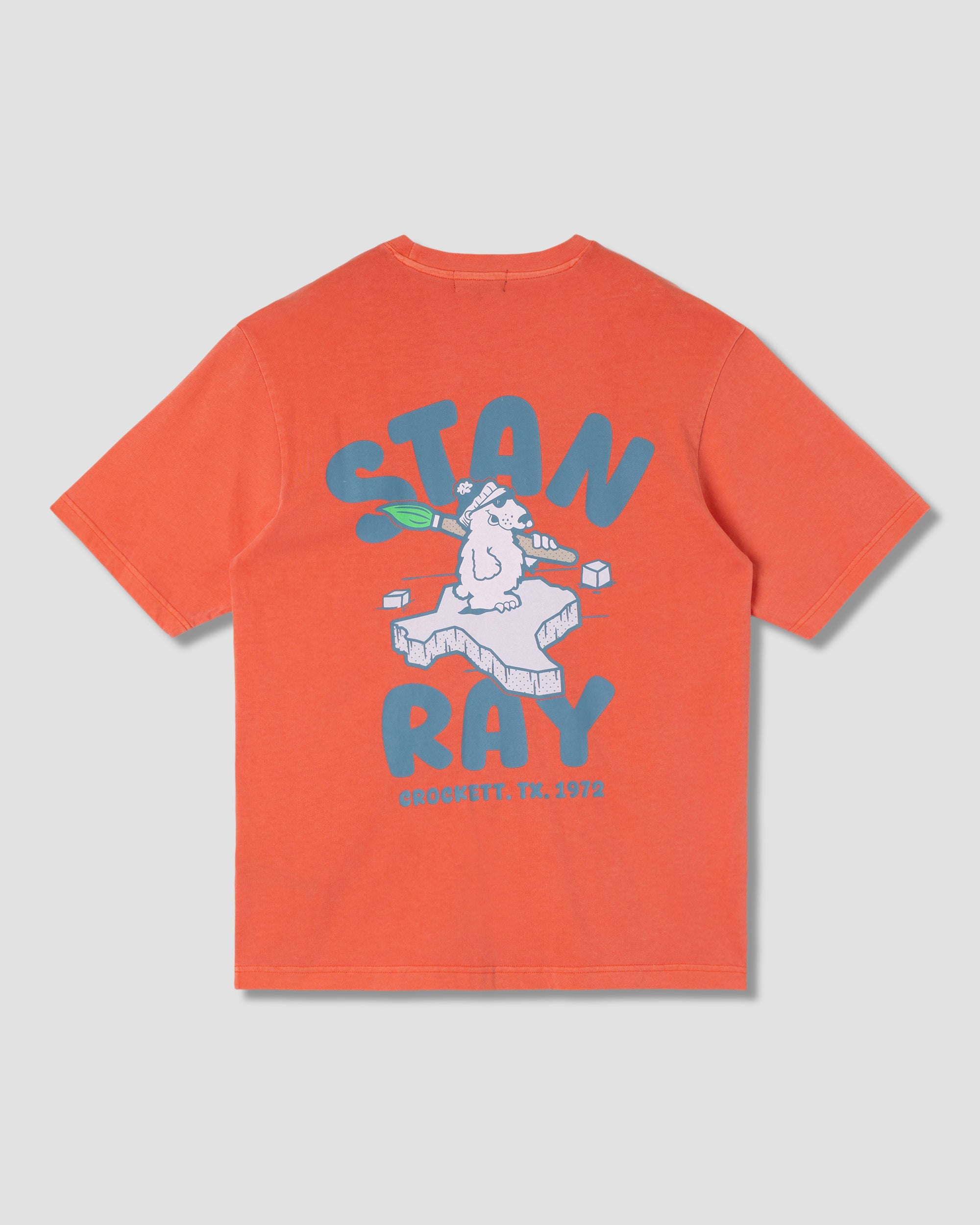 Polar State Tee (Washed Red)