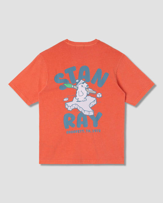 Polar State Tee (Washed Red)