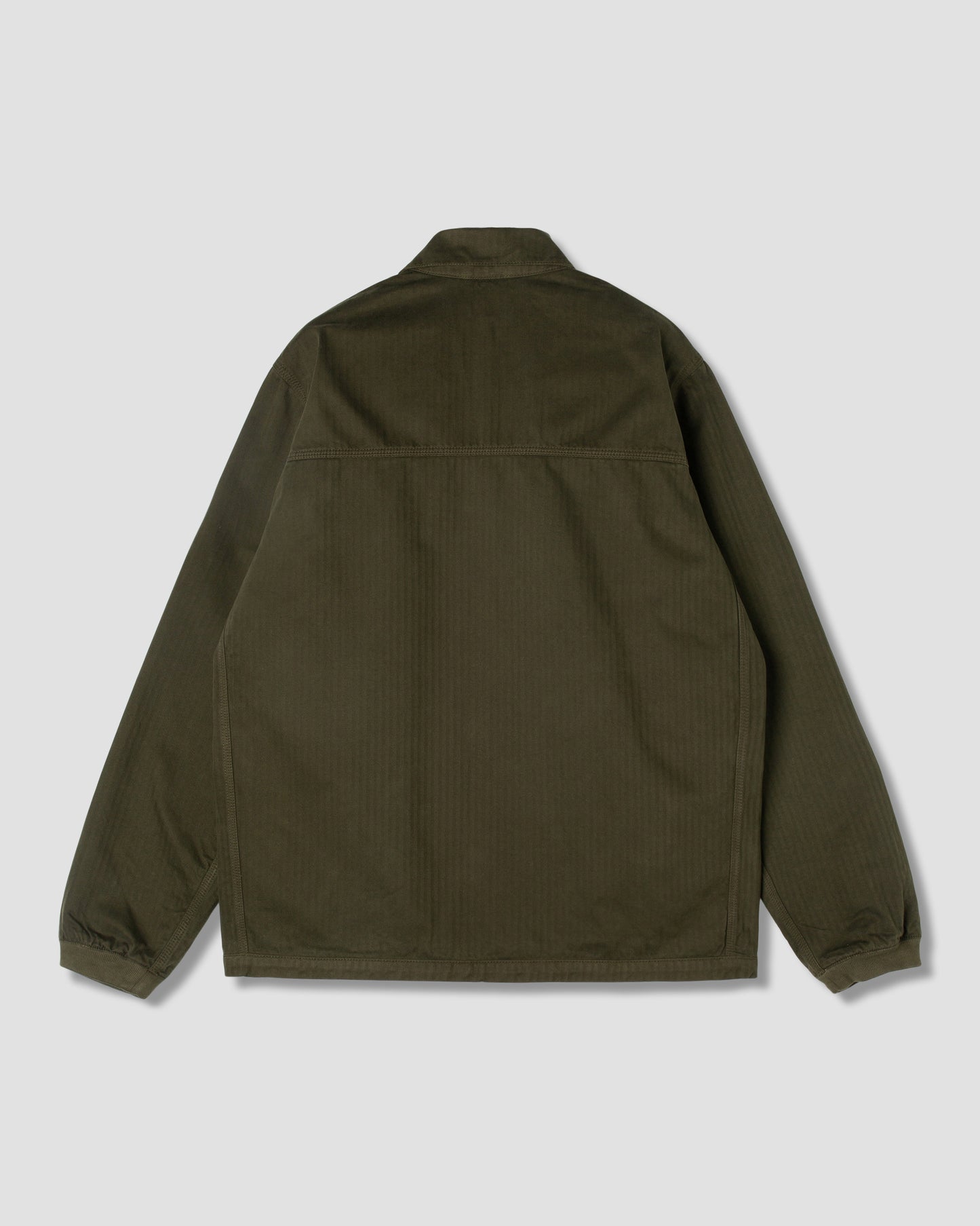 Pork Chop Jacket (Olive Herringbone)