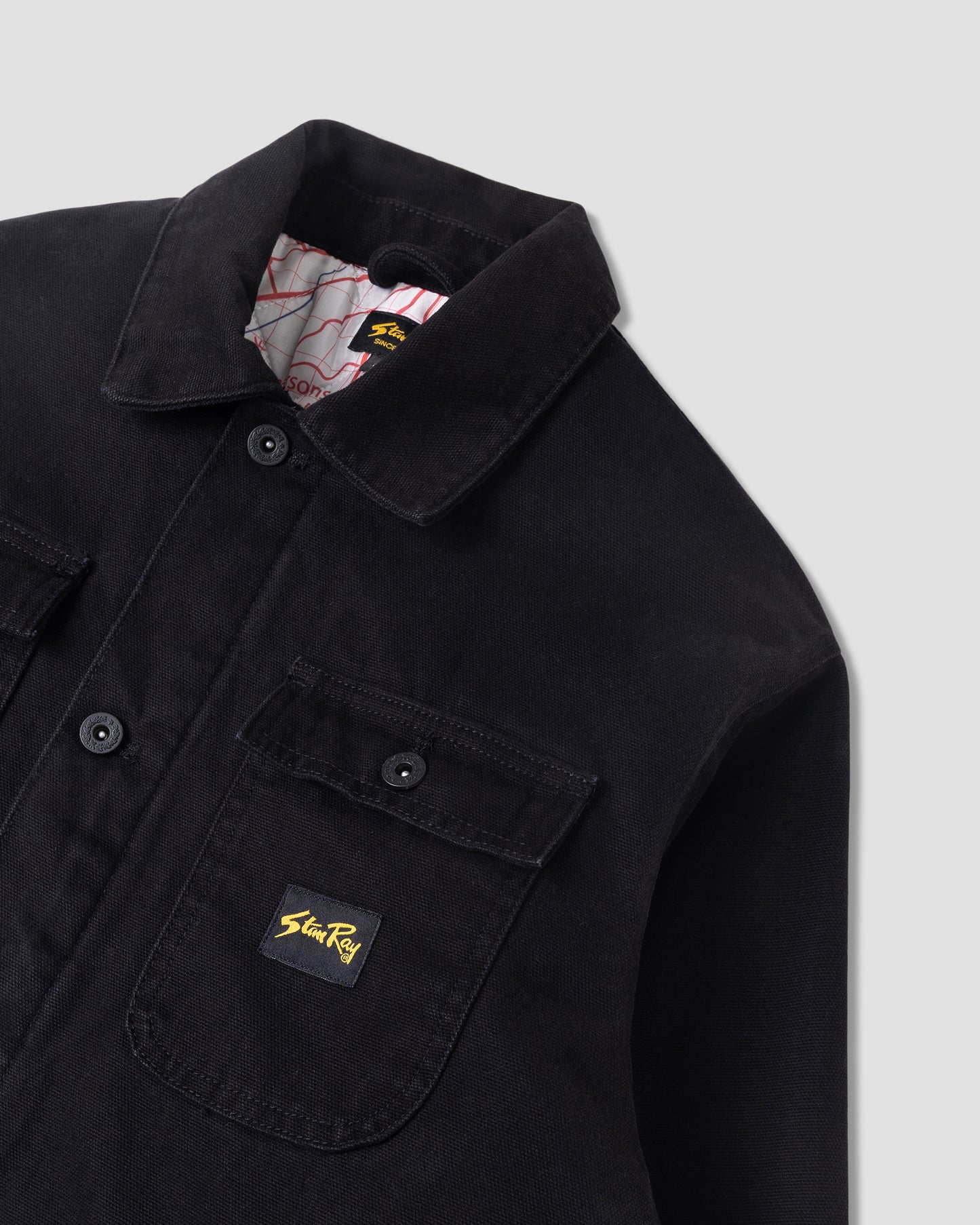 Pork Chop Jacket (Washed Black Duck)