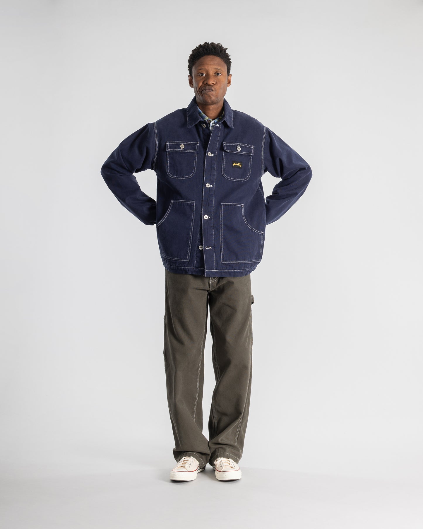 Pork Chop Jacket (Washed Navy)