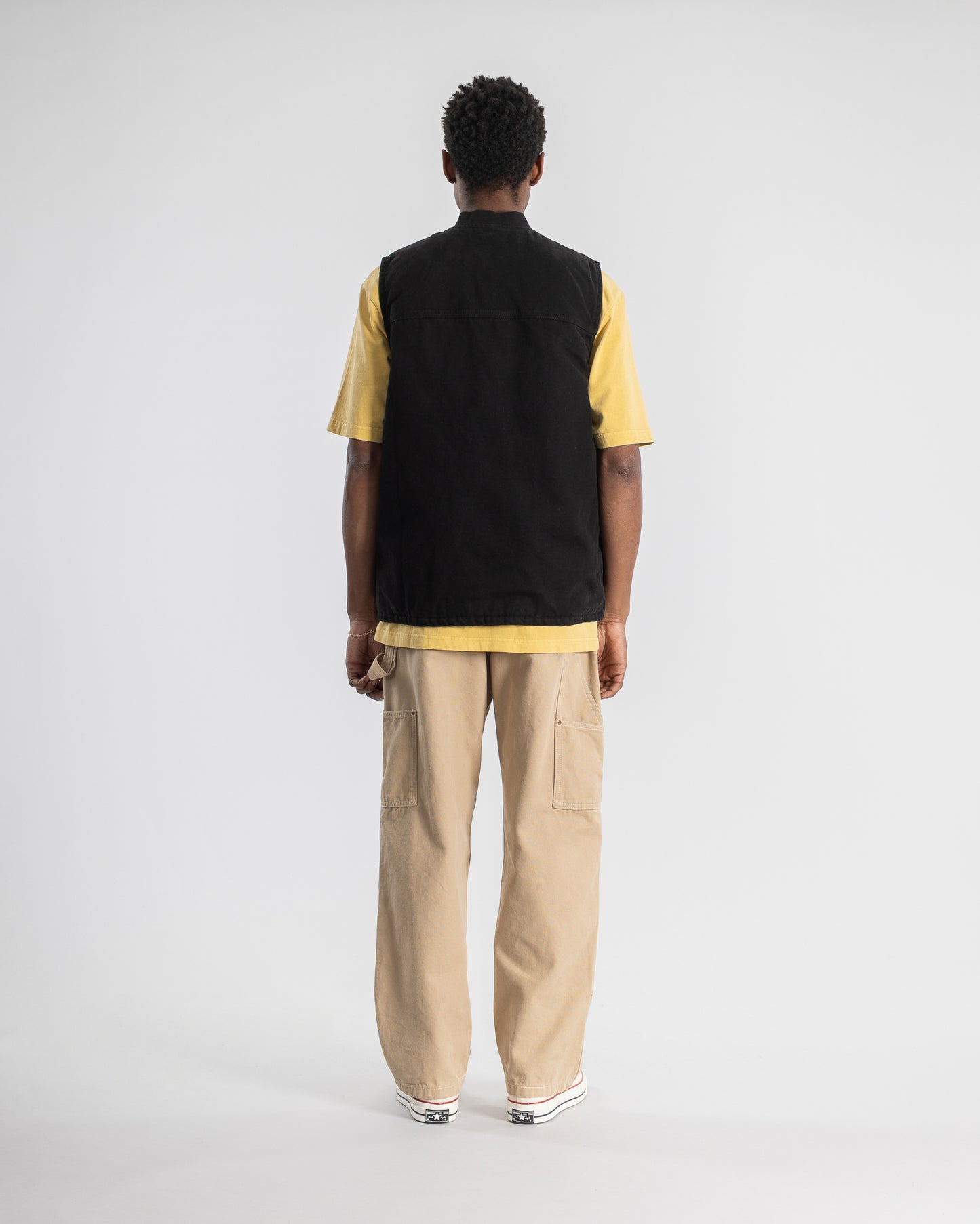 Pork Chop Vest (Washed Black Duck)