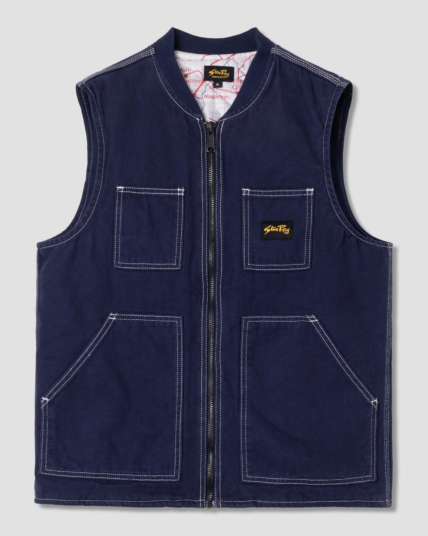 Pork Chop Vest (Washed Navy)