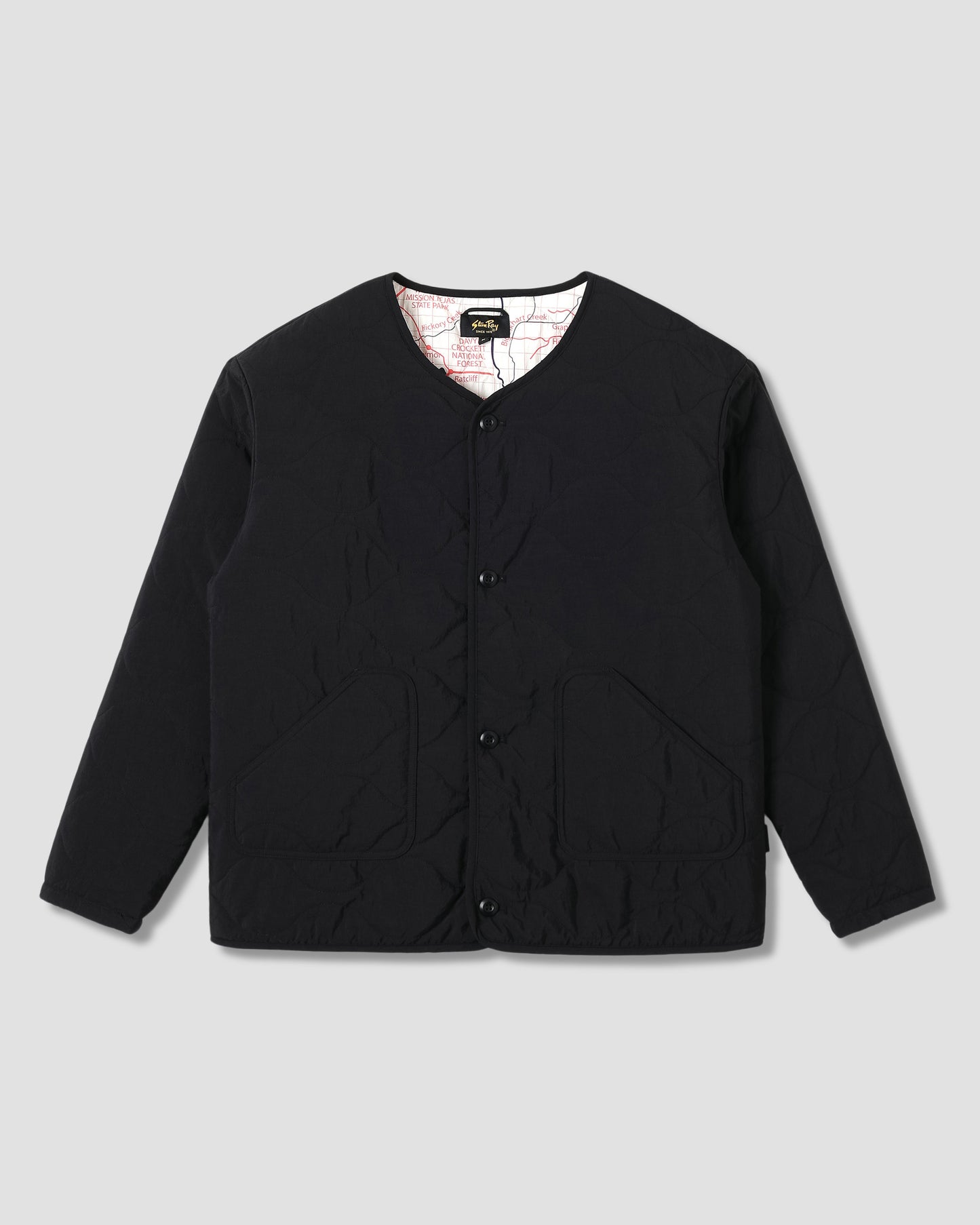 Quilted Liner Jacket (Black)