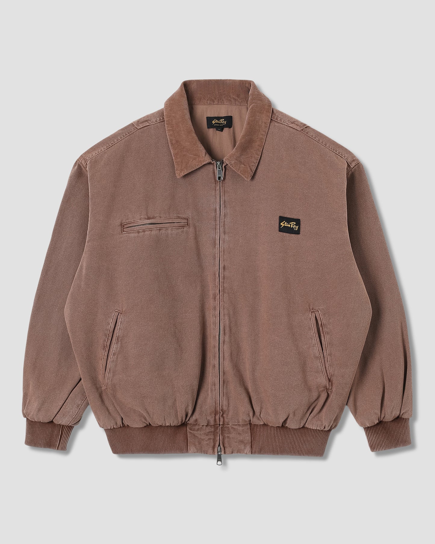 Roughneck Collared Bomber (Washed Acorn)