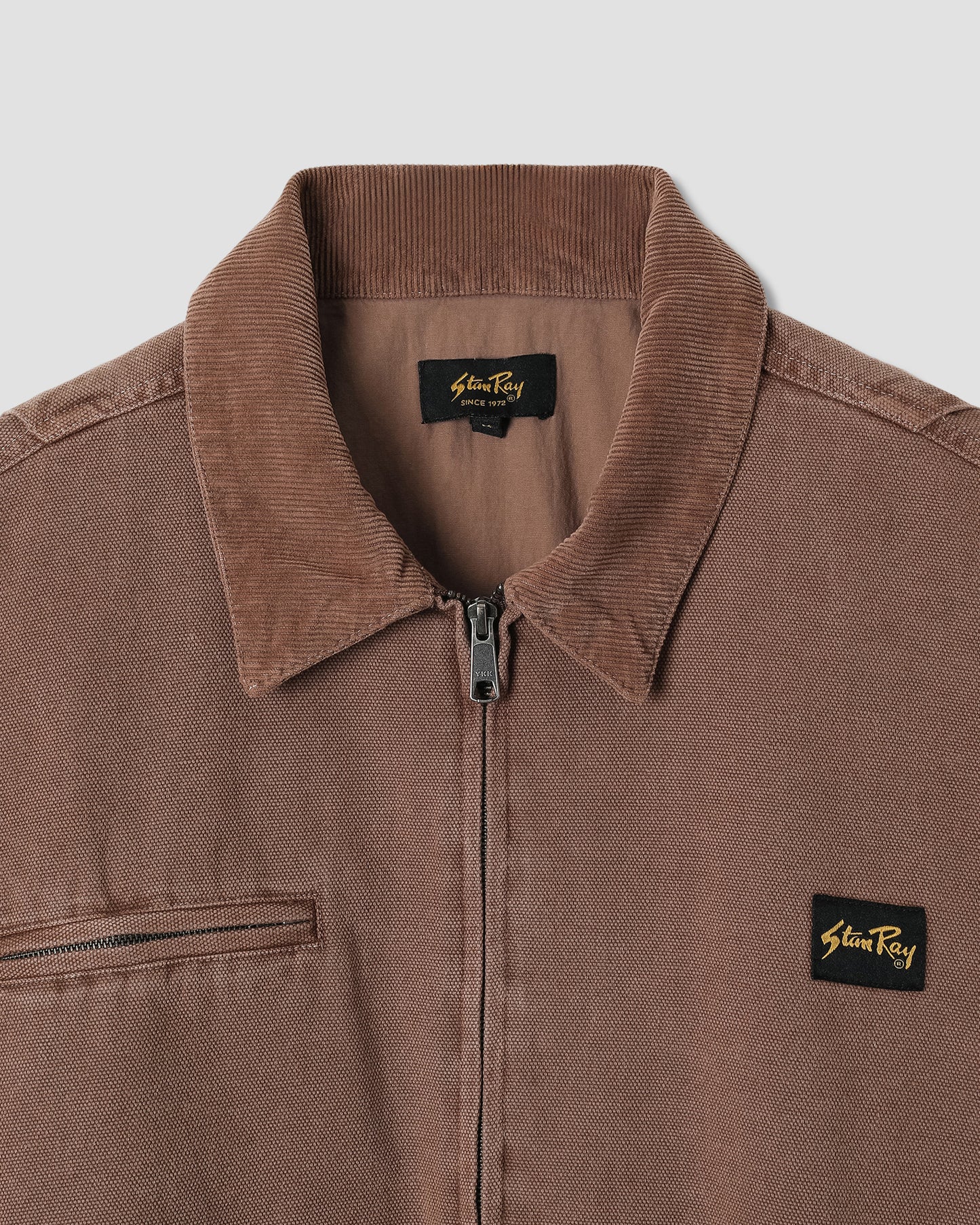 Roughneck Collared Bomber (Washed Acorn)