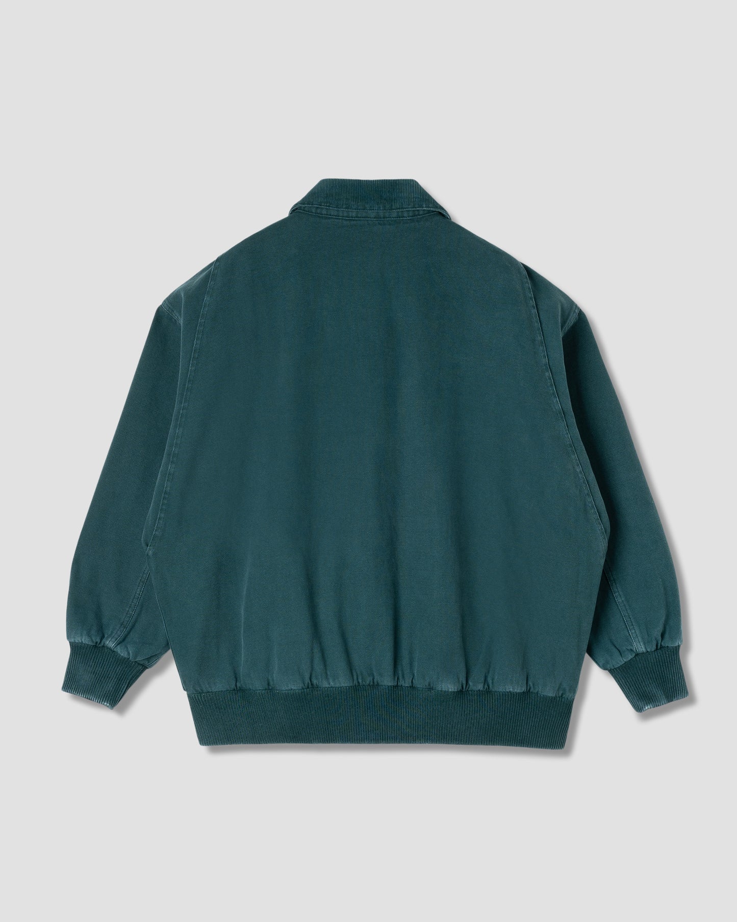 Roughneck Collared Bomber (Washed Botanical Green Canvas)