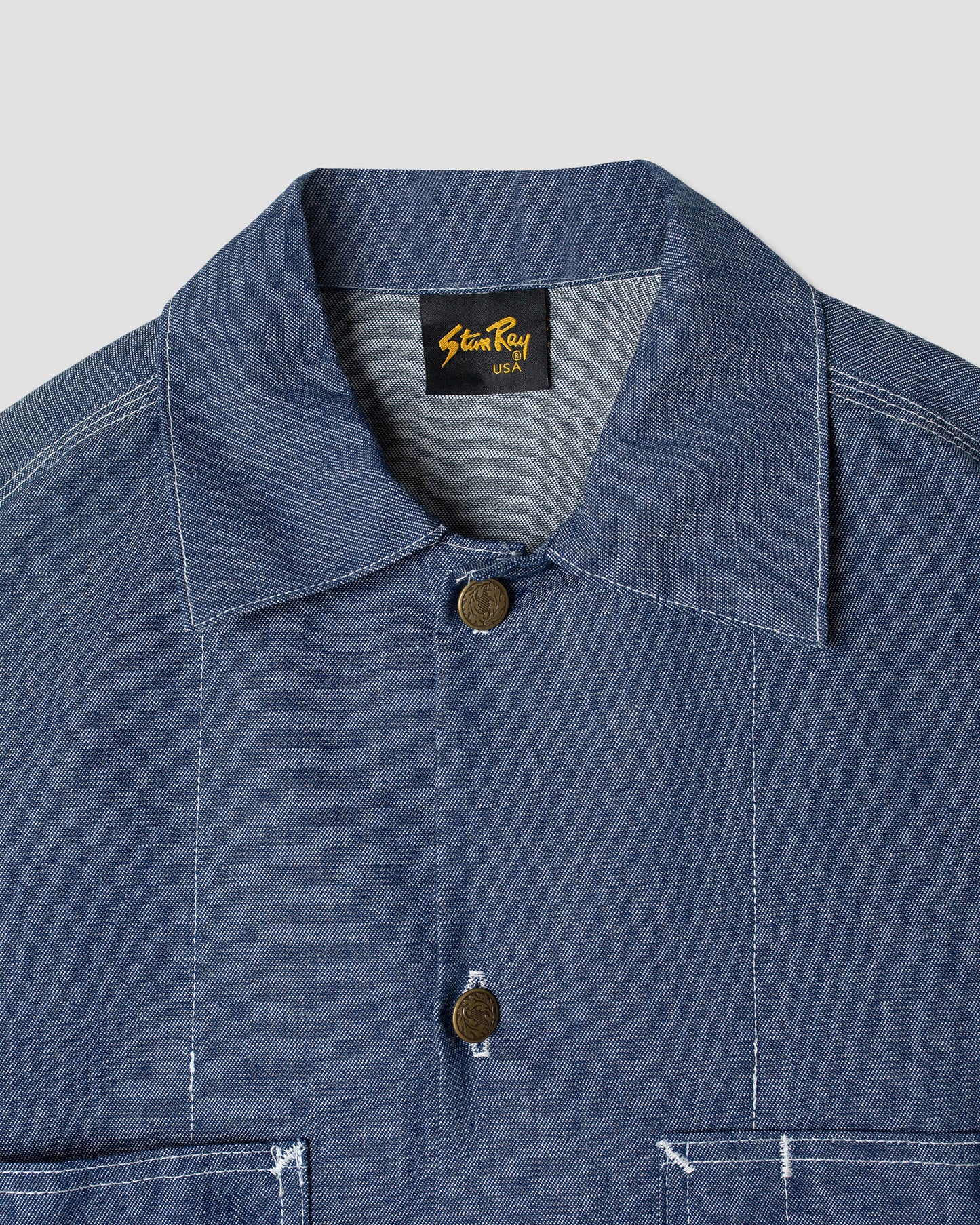 Jacke kaufen (gewaschener Chambray)