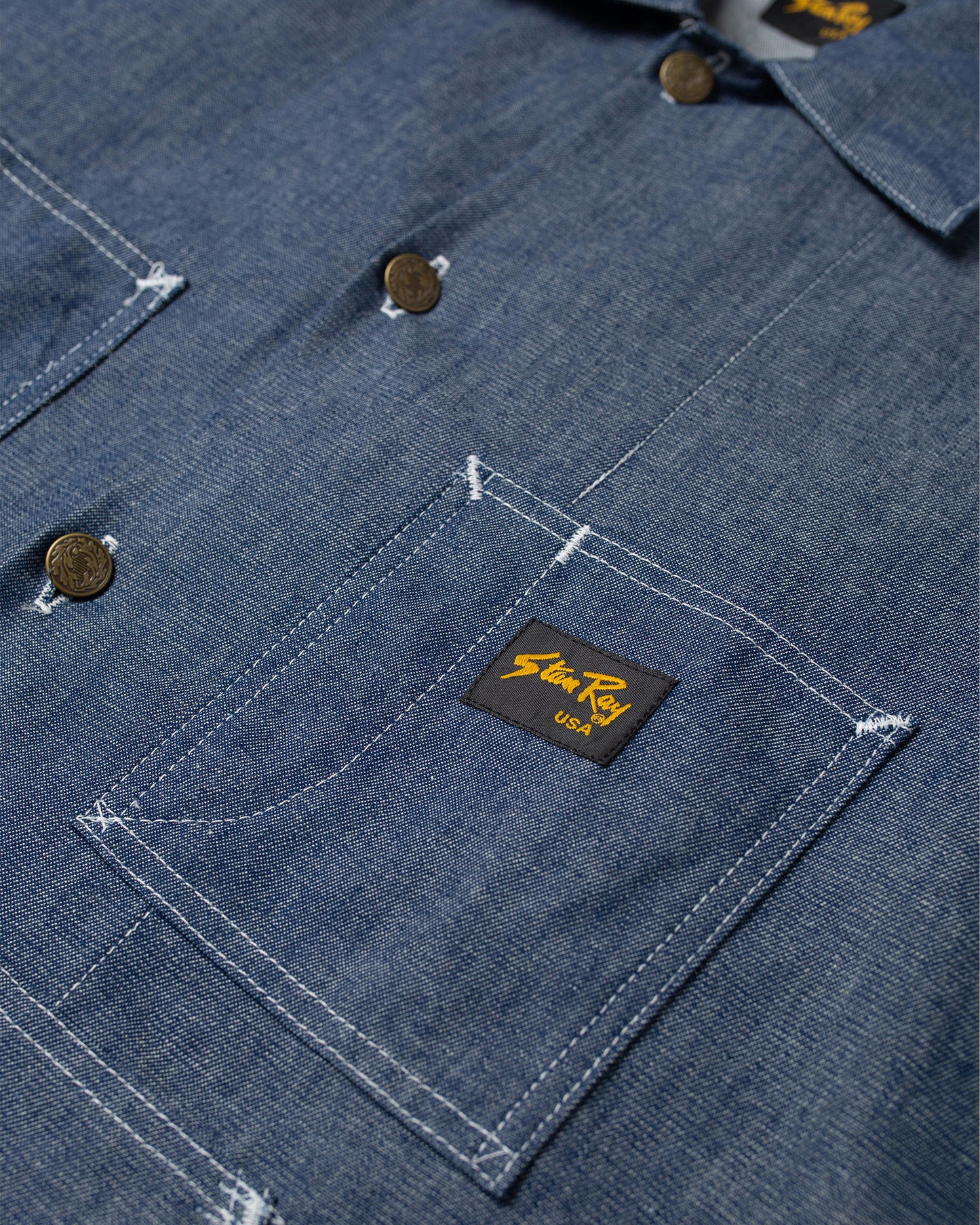 Jacke kaufen (gewaschener Chambray)