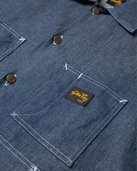 Jacke kaufen (gewaschener Chambray)