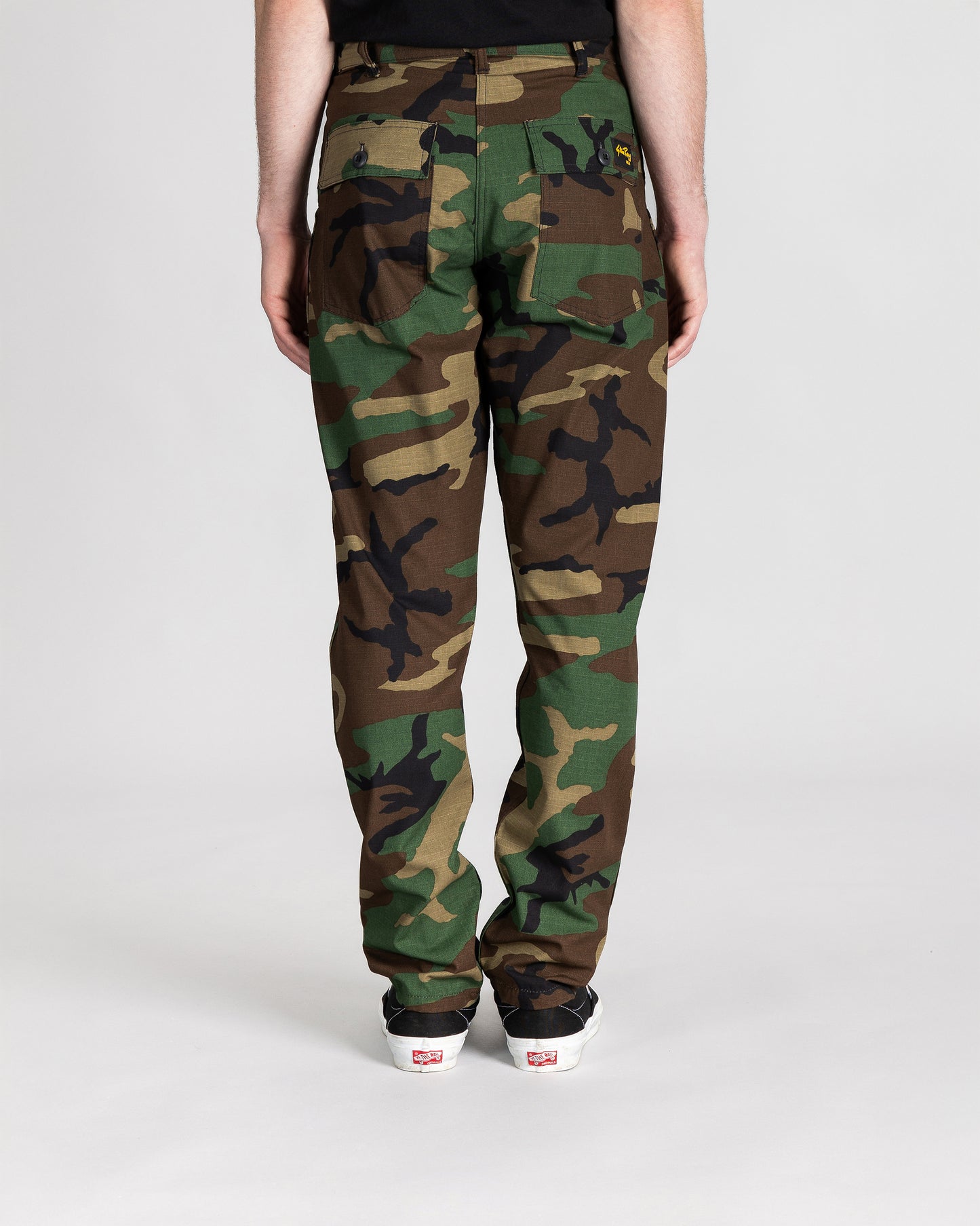 Tissu Slim Fatigue (Woodland Ripstop)