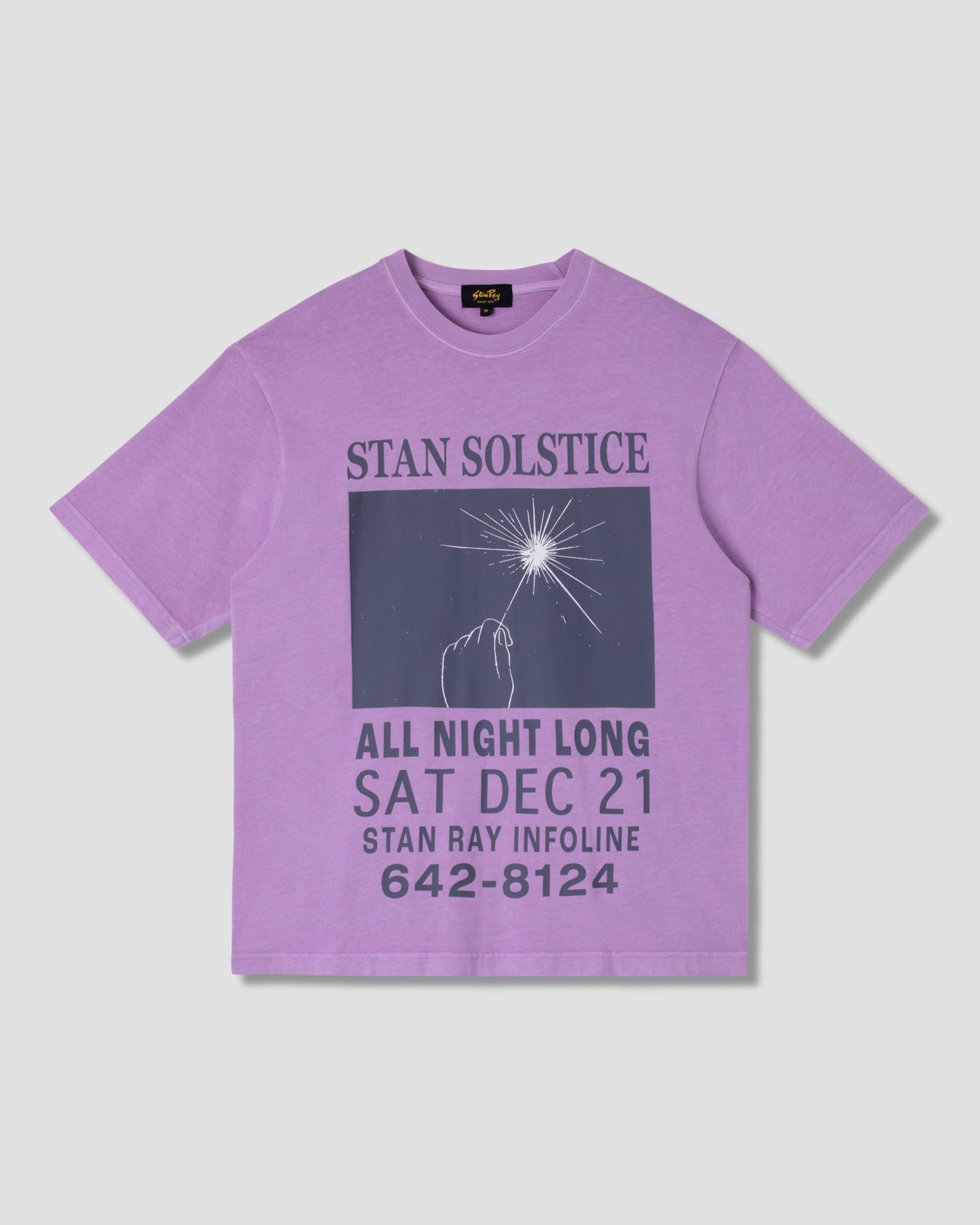 Solstice Tee (Washed Lavendar)