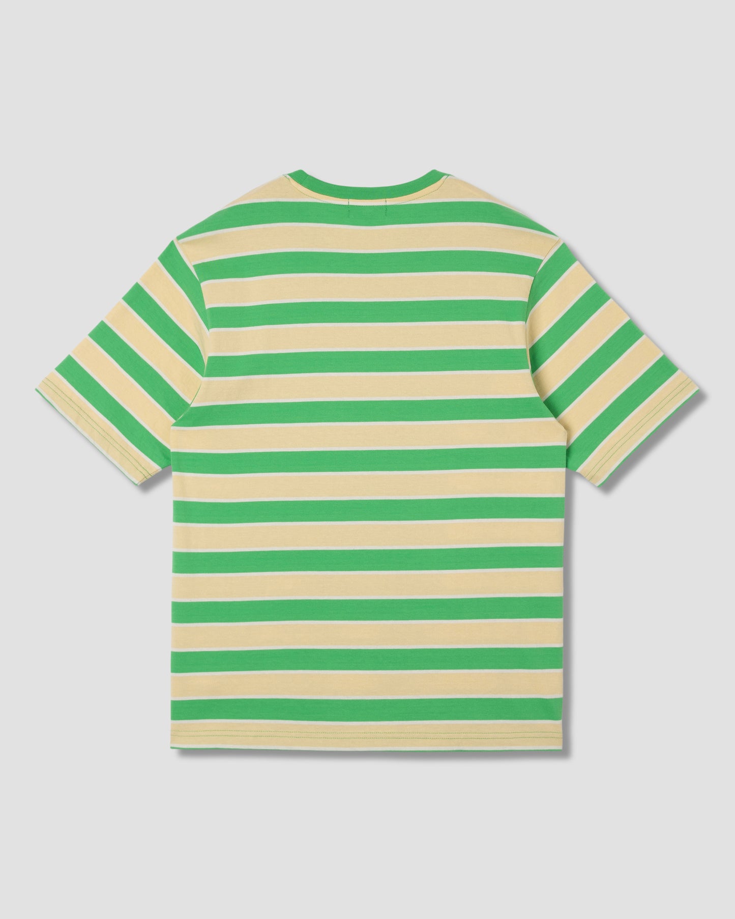 Stripe Tee (Island Green / Sunlight)