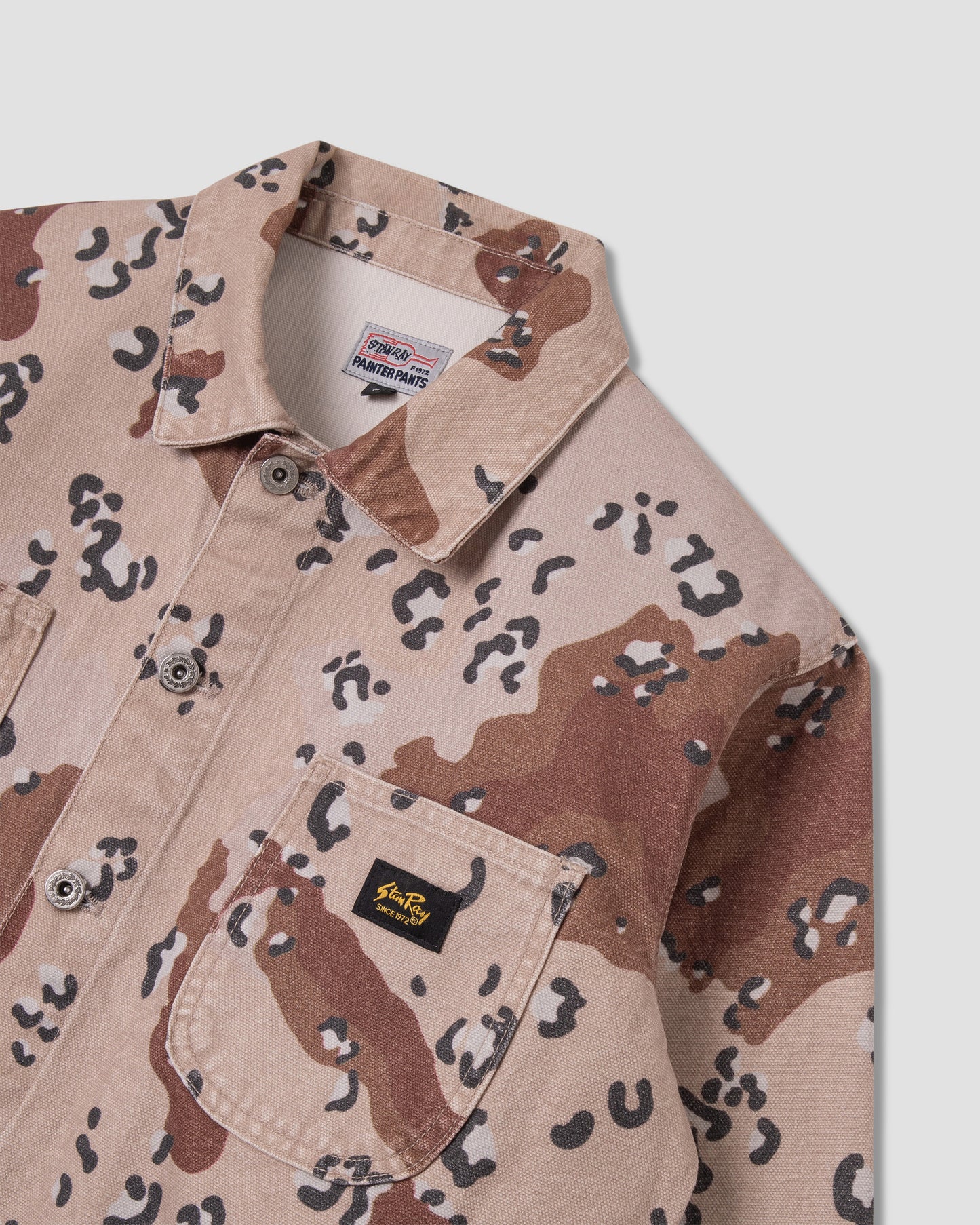 Coverall Jacket (Choc Chip Camo Canvas)