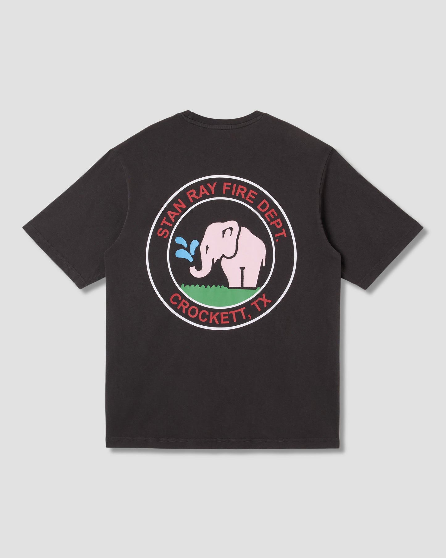 Fire Dept Tee (Raven Black)