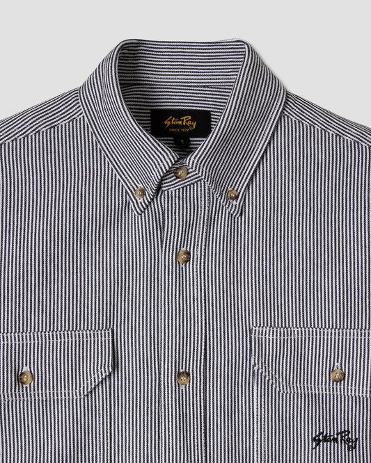 Work Shirt (Aged Hickory Stripe)
