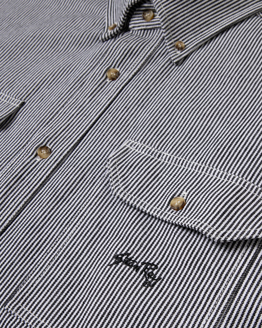 Work Shirt (Aged Hickory Stripe)