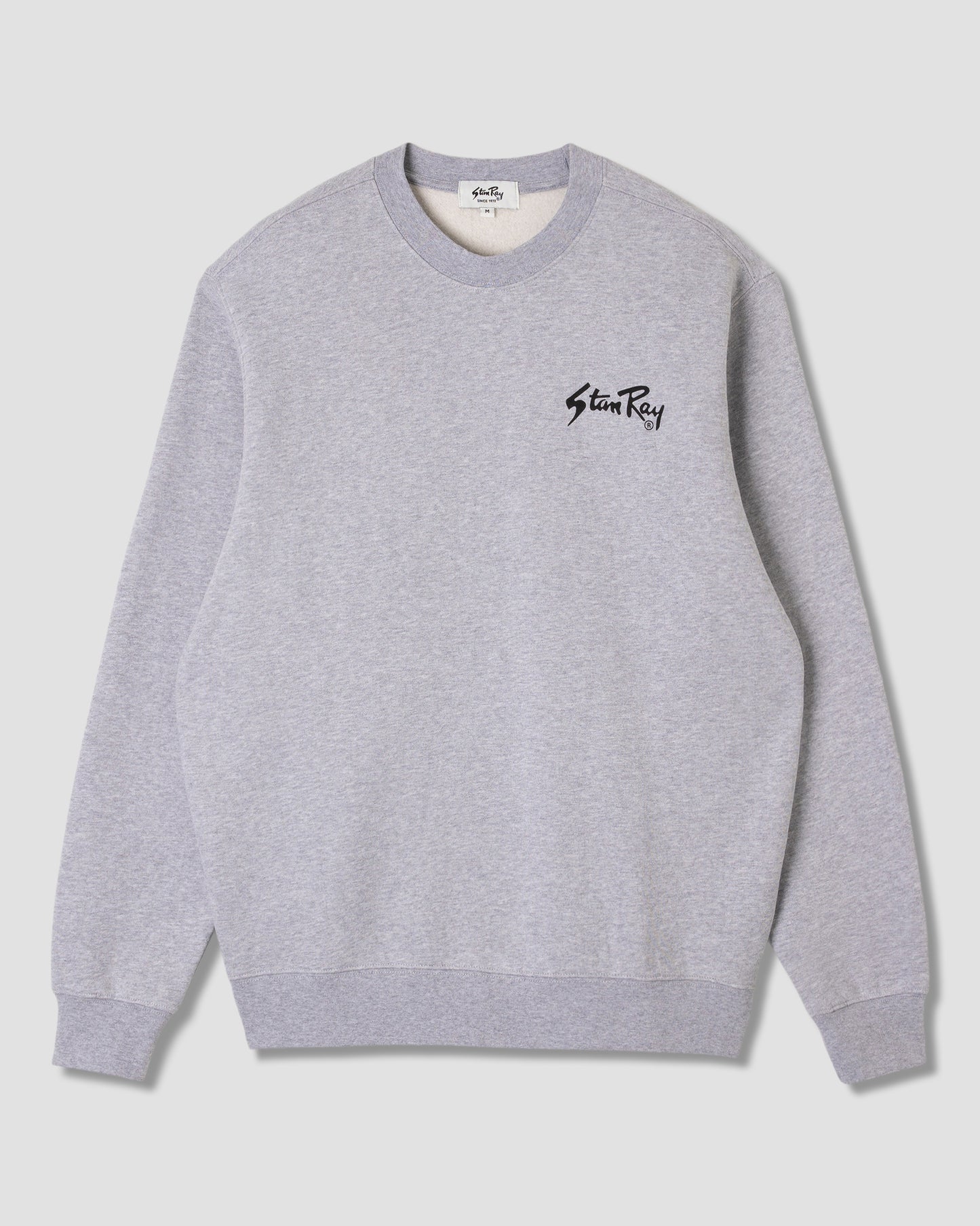Stan OG Crew (Grey Heather / Black)
