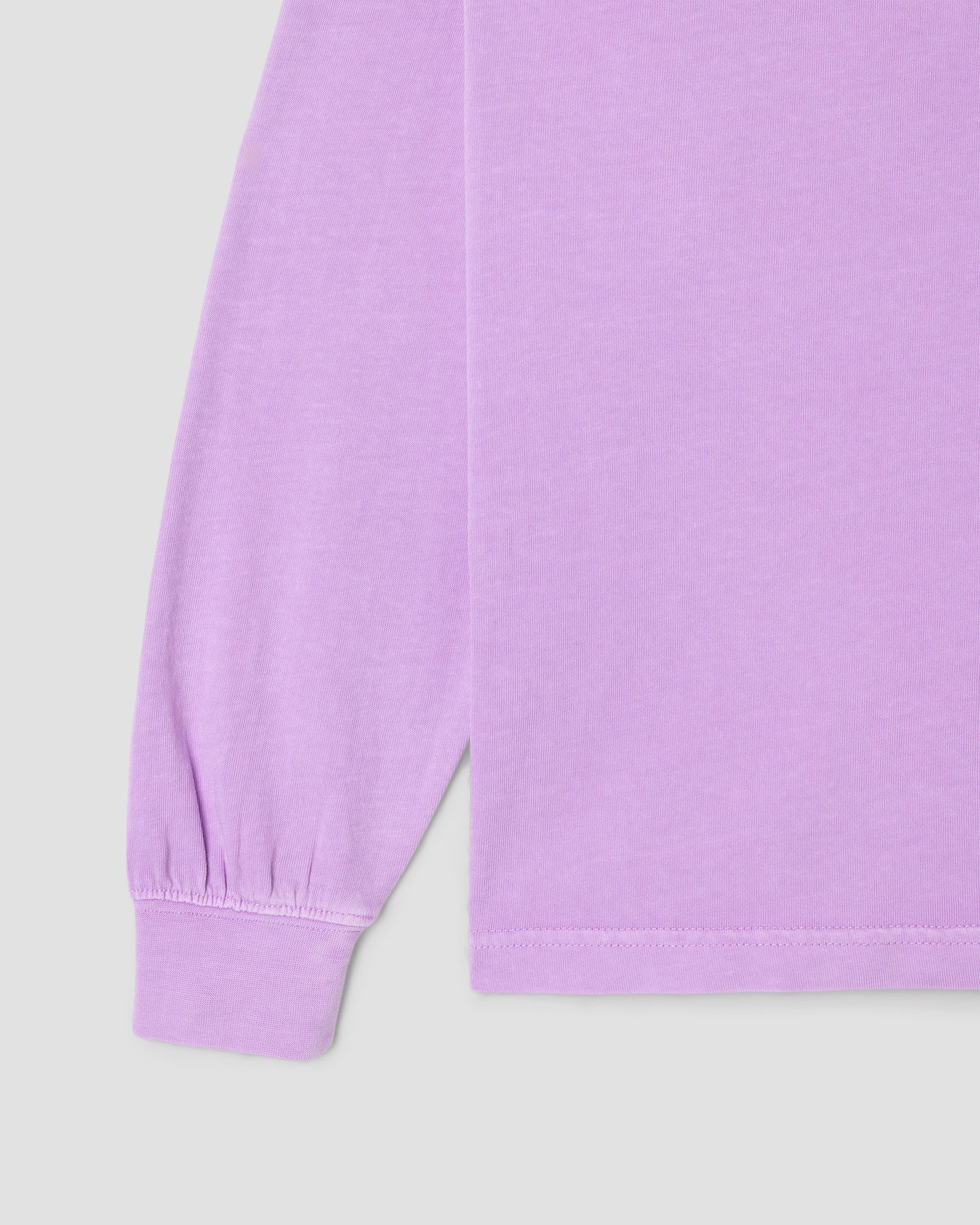 Stan OG Long Sleeve Tee (Washed Lavendar)