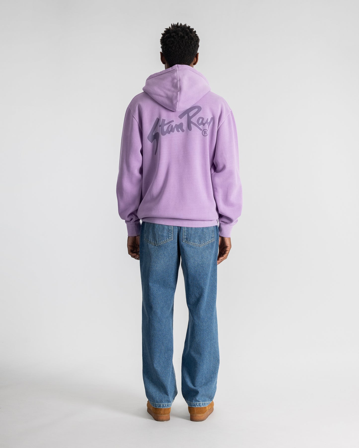 Stan OG Zip Hood (Washed Lavendar)