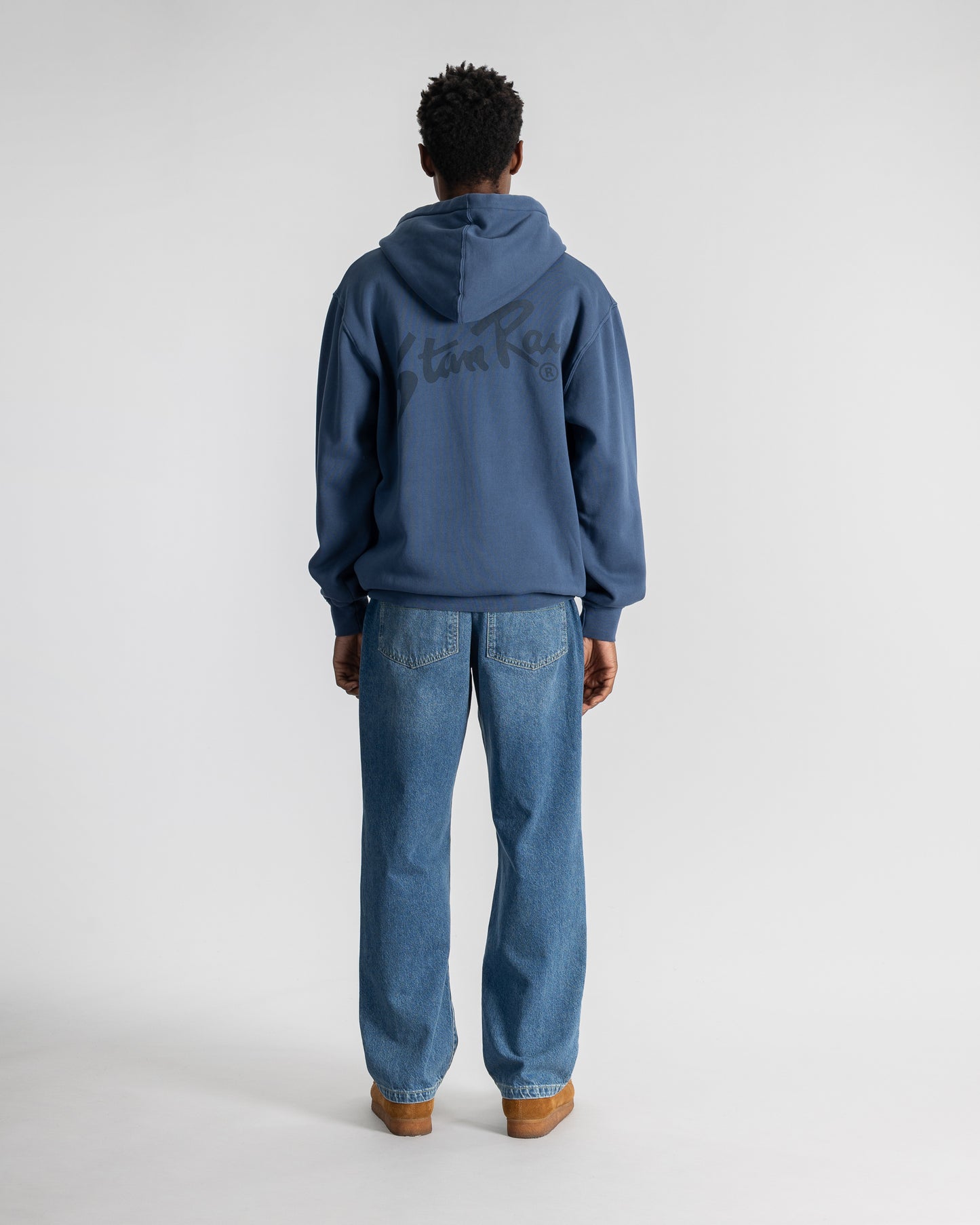 Stan OG Zip Hood (Washed Navy)