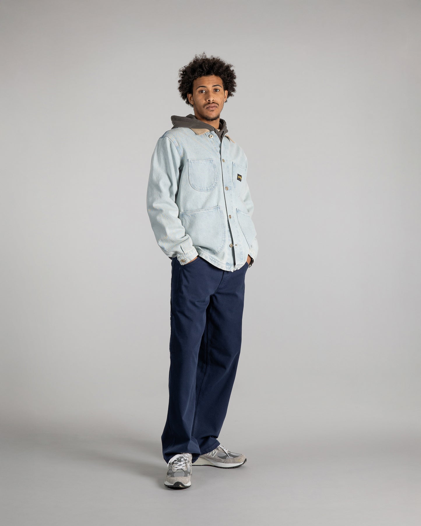 Overall-Jacke (Light Blue Denim)