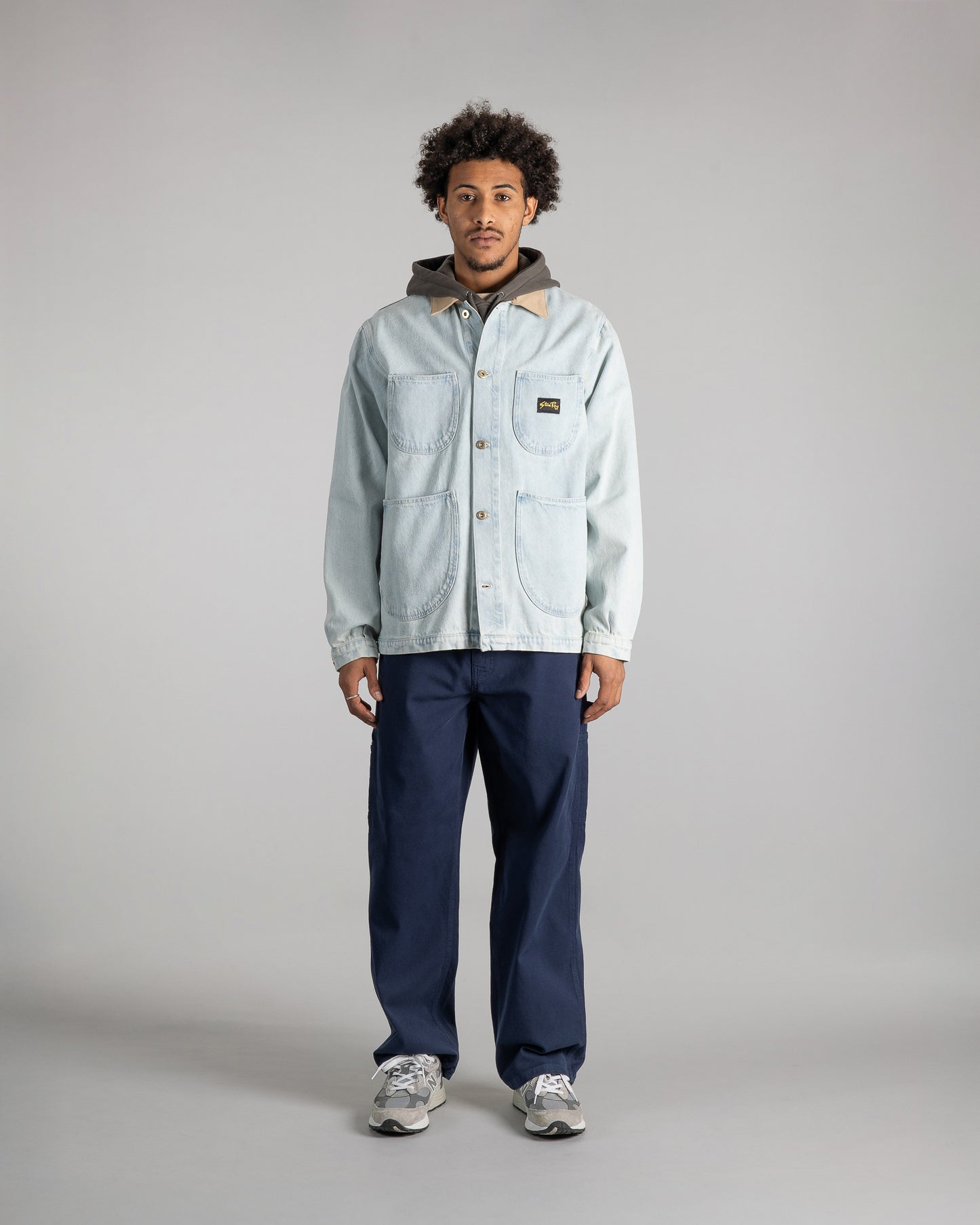 Overall-Jacke (Light Blue Denim)